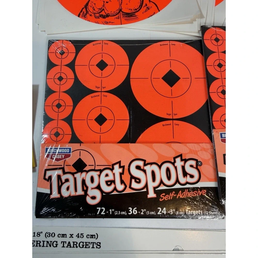 Birchwood Casey Shoot-N-C & Dirty Bird Sports Target Variety Lot, 144pc